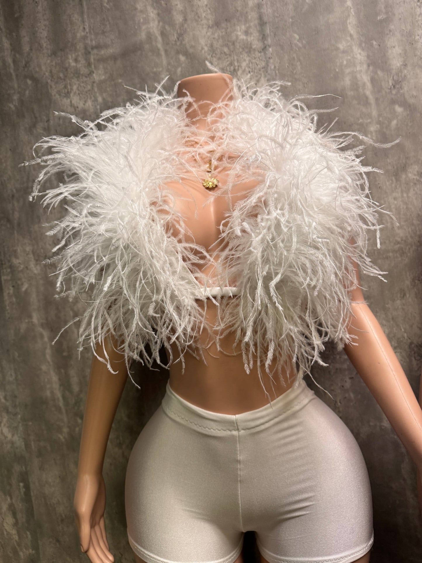 White Fur Set next day ship out