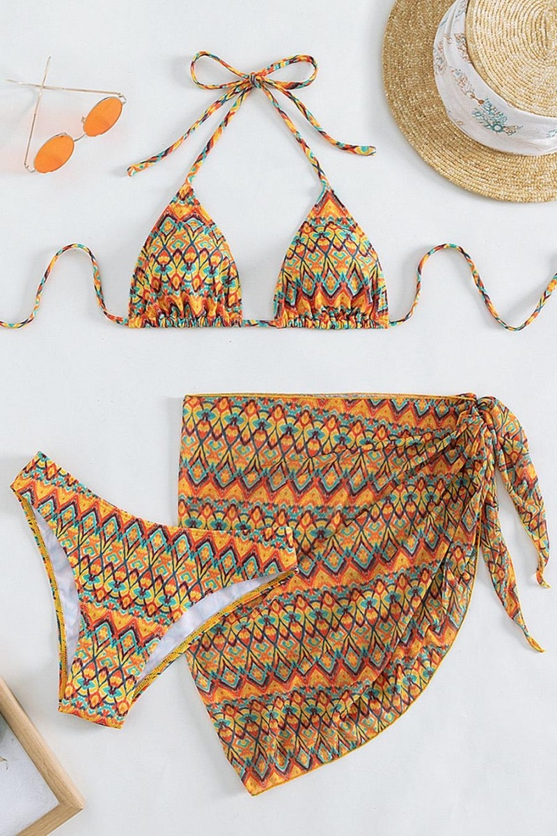 Tribal 3piece Swimsuit