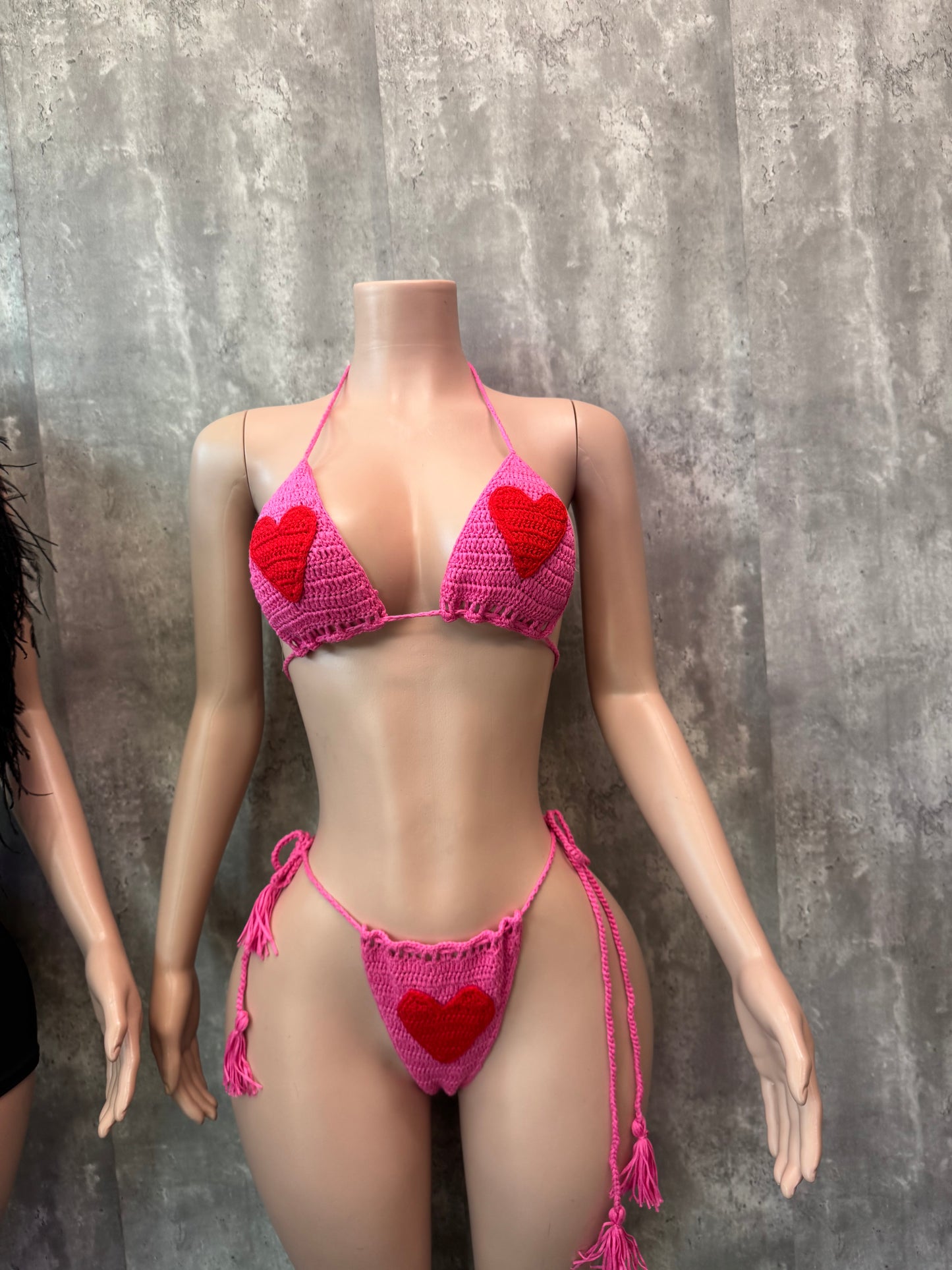 Heart swimwear