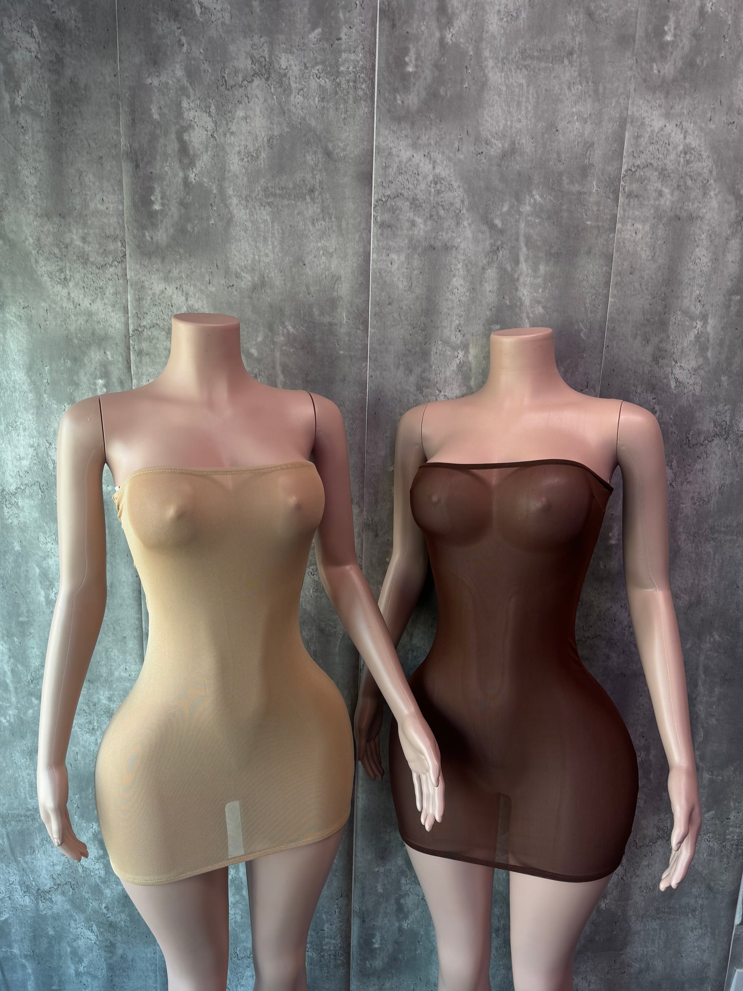 Nude dress