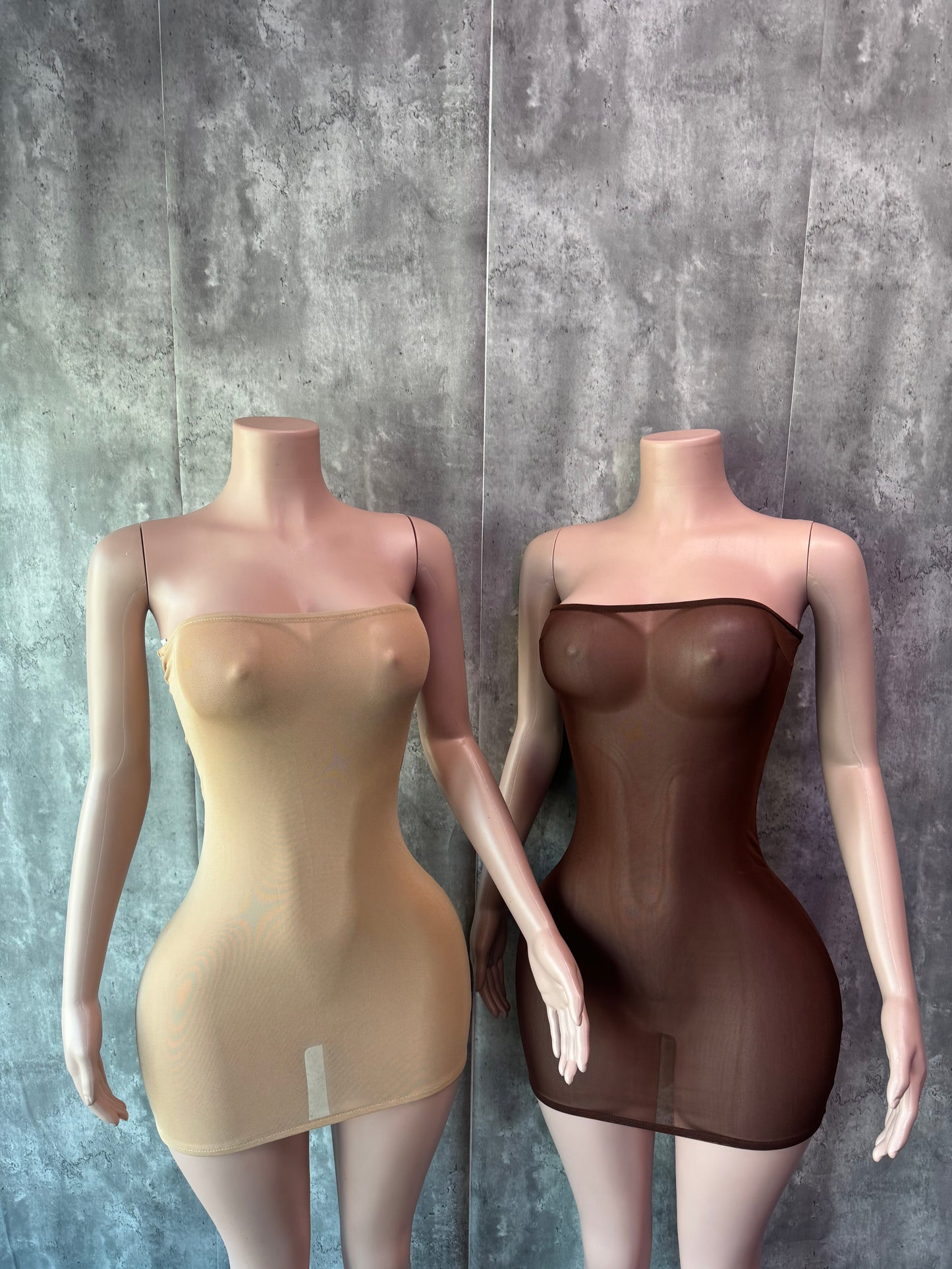 Nude dress