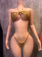 Load image into Gallery viewer, Gold rust swimwear
