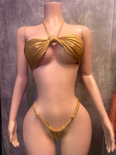 Load image into Gallery viewer, Gold rust swimwear
