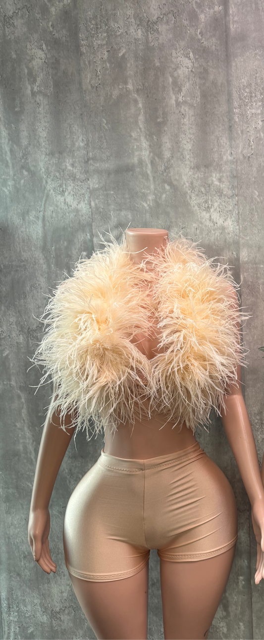 Light Pink Fur Set