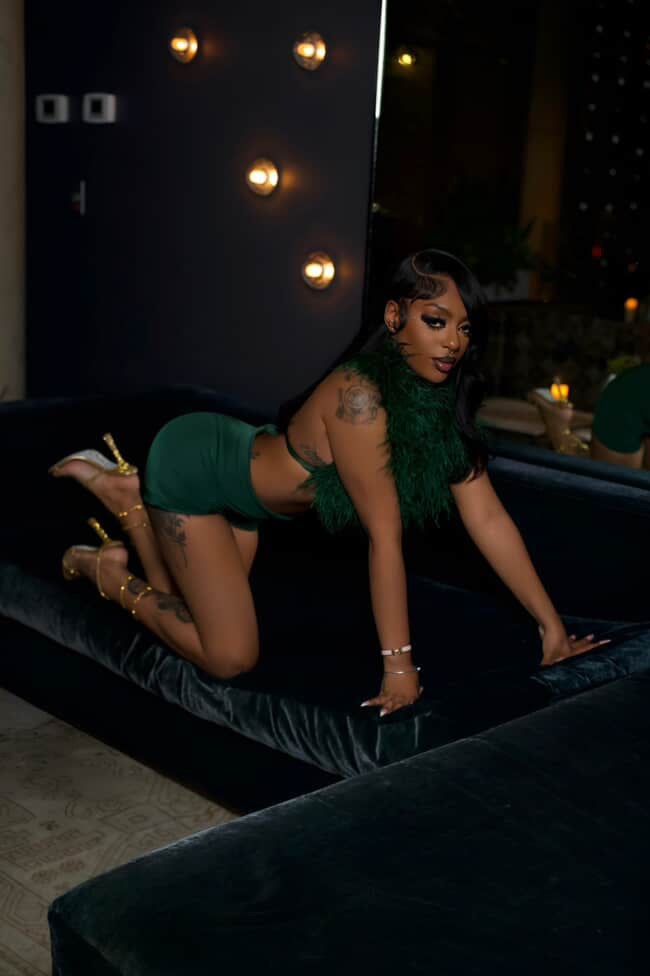 Money Green Fur Set pre-order 3-5 to ship out
